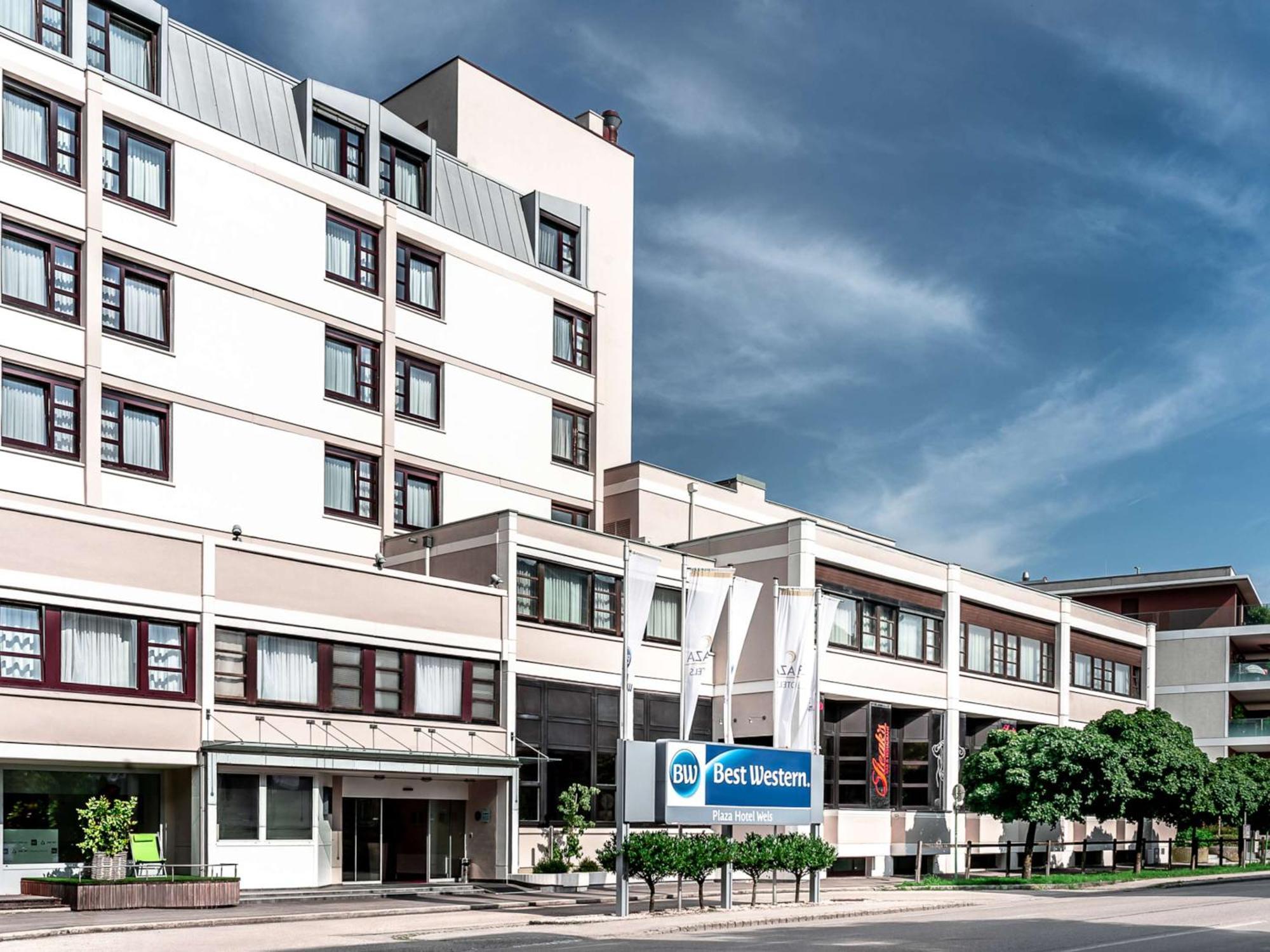 Best Western Plaza Hotel Wels Eksteriør bilde